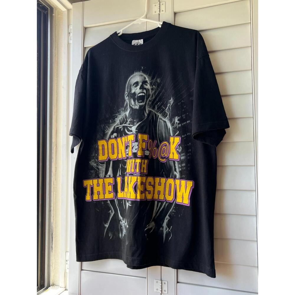 Kobe Bryant Dont Fk With The Lakeshow Black TShirt